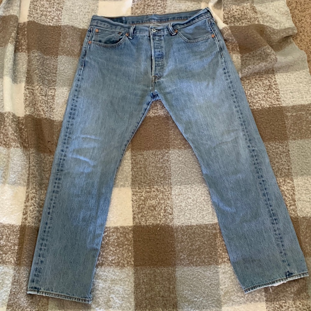 501 button fly jeans